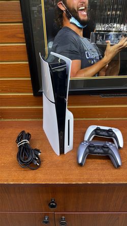 Sony PlayStation 5 slim CFI-2015 1TB two controller
