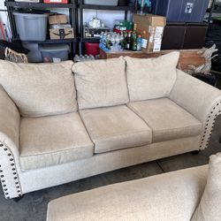 Sofa and Loveseat