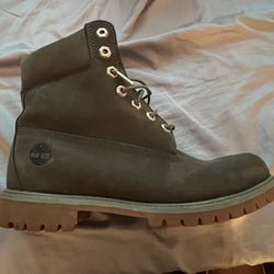 Gray Timberland Boots 