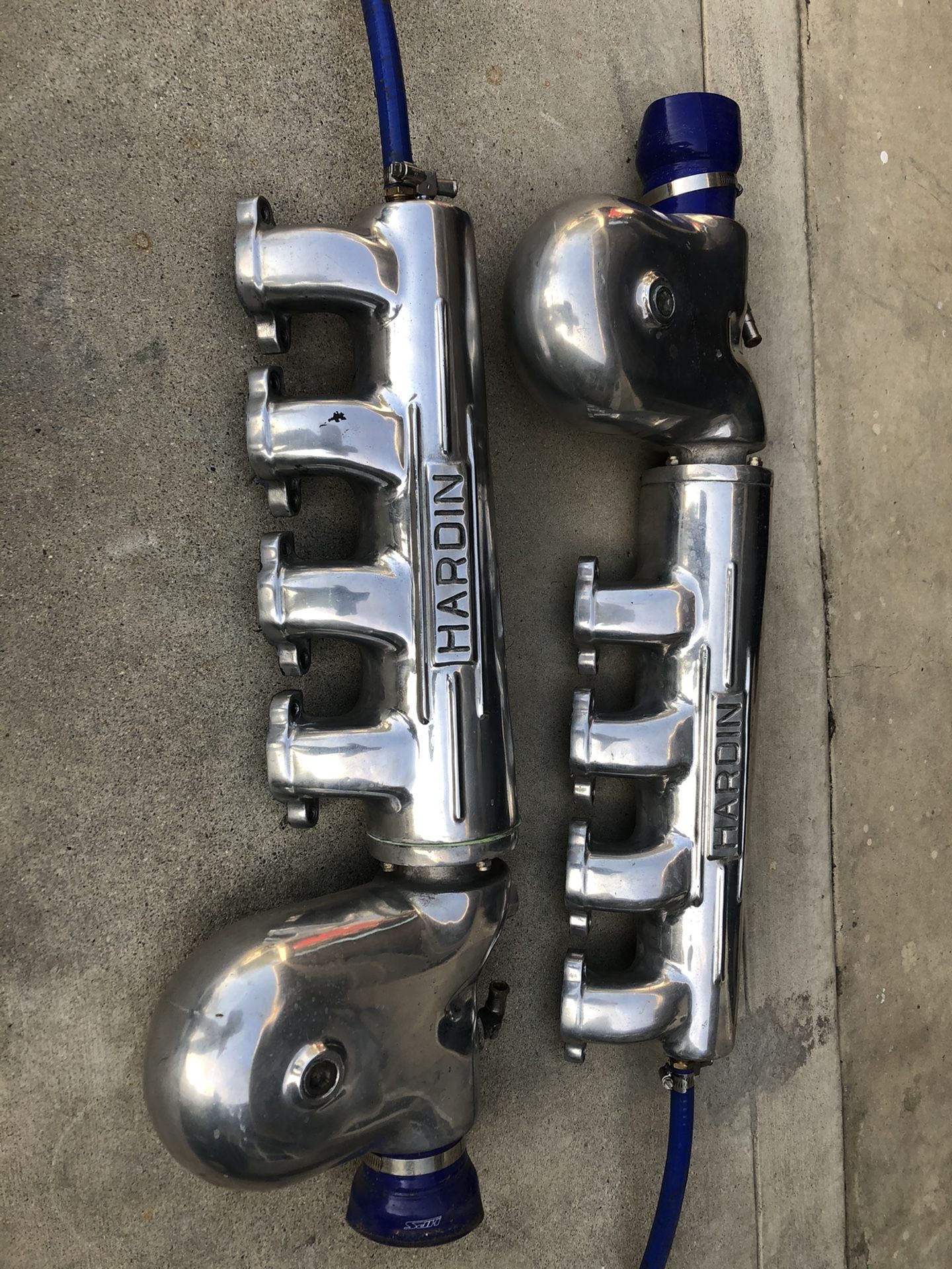 Hardin marine BBC exhaust manifolds for Sale in Montclair, CA OfferUp