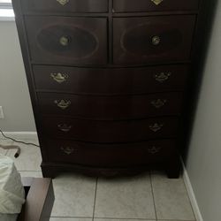 Dresser And Two Night Tables Lexington Very Good Quality Furniture