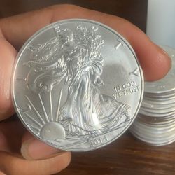 Roll Of American Silver Eagles 