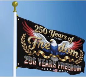 250Th Anniversary Commemorative Flag