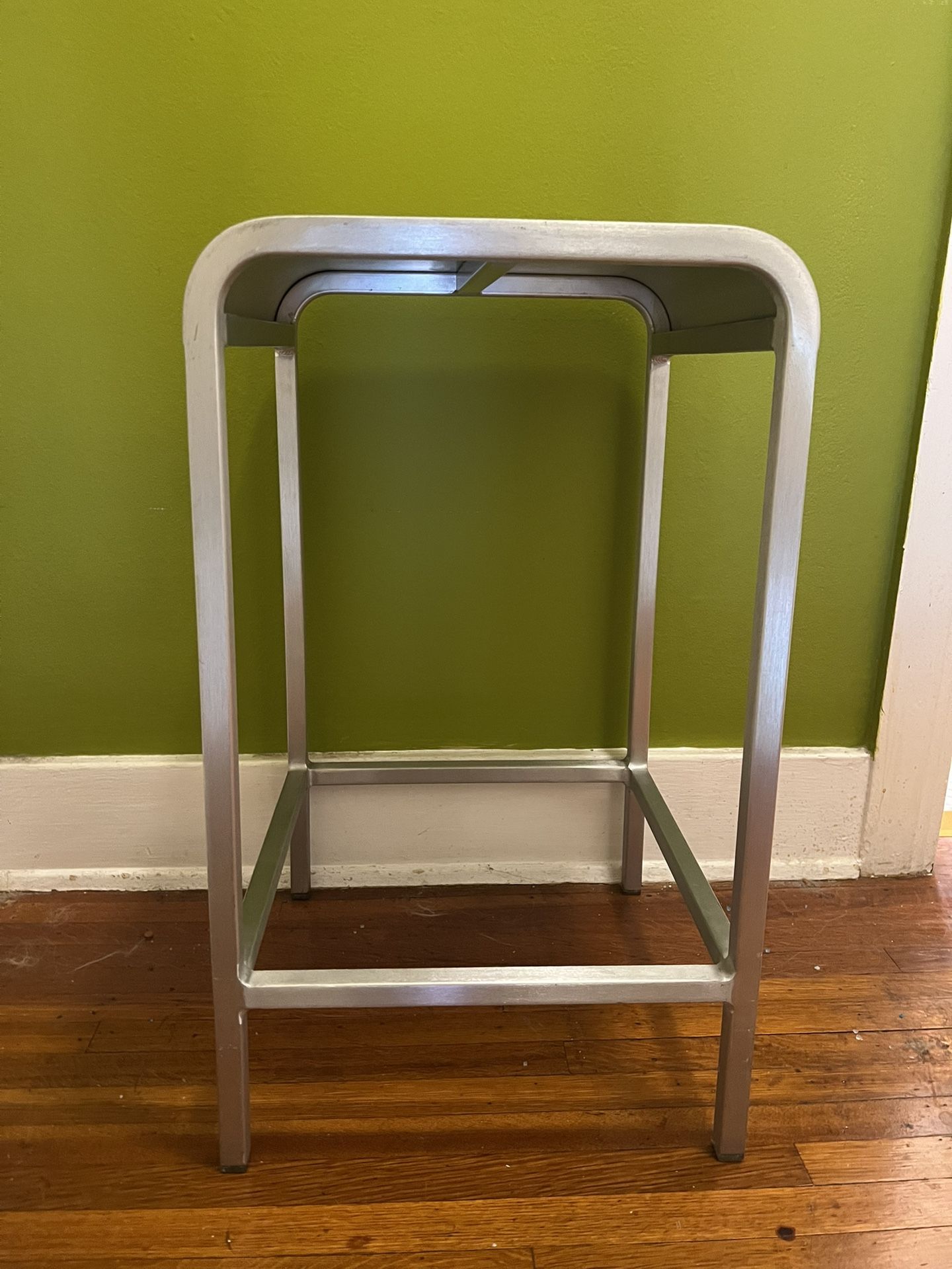 Emeco Counter Stool Brushed Aluminum