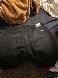 Vans denim skate size 32 black
