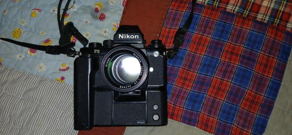 For Sale: Nikon F3 HP + MD-4 + Nikkor 105mm f/2.5 – A Legendary Film Combo