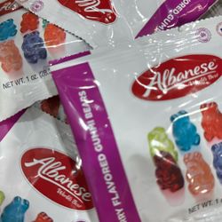 100 Bags 30$ 1 Oz Regular Gummies  8 Flavors 