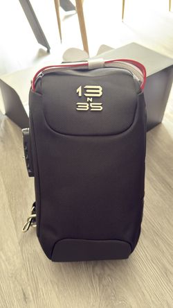 13N35 Crave Tracy McGrady Crossbody Sling Bag — Black/Red, Unisex, New in Box