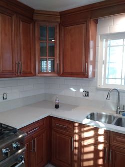 Kitchen cabinets