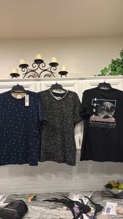 lot of 3 size large T-shirts