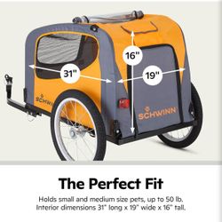 Bike Pet Trailer Schwinn Rascal