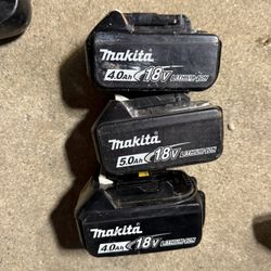 Makita Battery’s 3 Pack Deal 