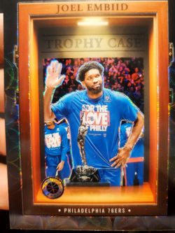 Joel Embiid Trophy Case Basketball Card #14