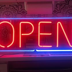 Everbrite Vintage Neon Open Sign 36”x14”