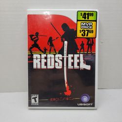 Red Steel Nintendo Wii Complete w/ Manual Tested Ubisoft Rated Teen