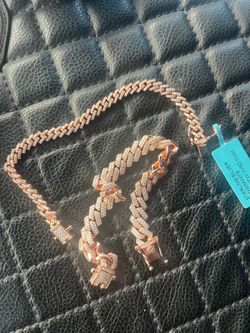 Rose Gold 💎 Cuban Bracelets 🥶