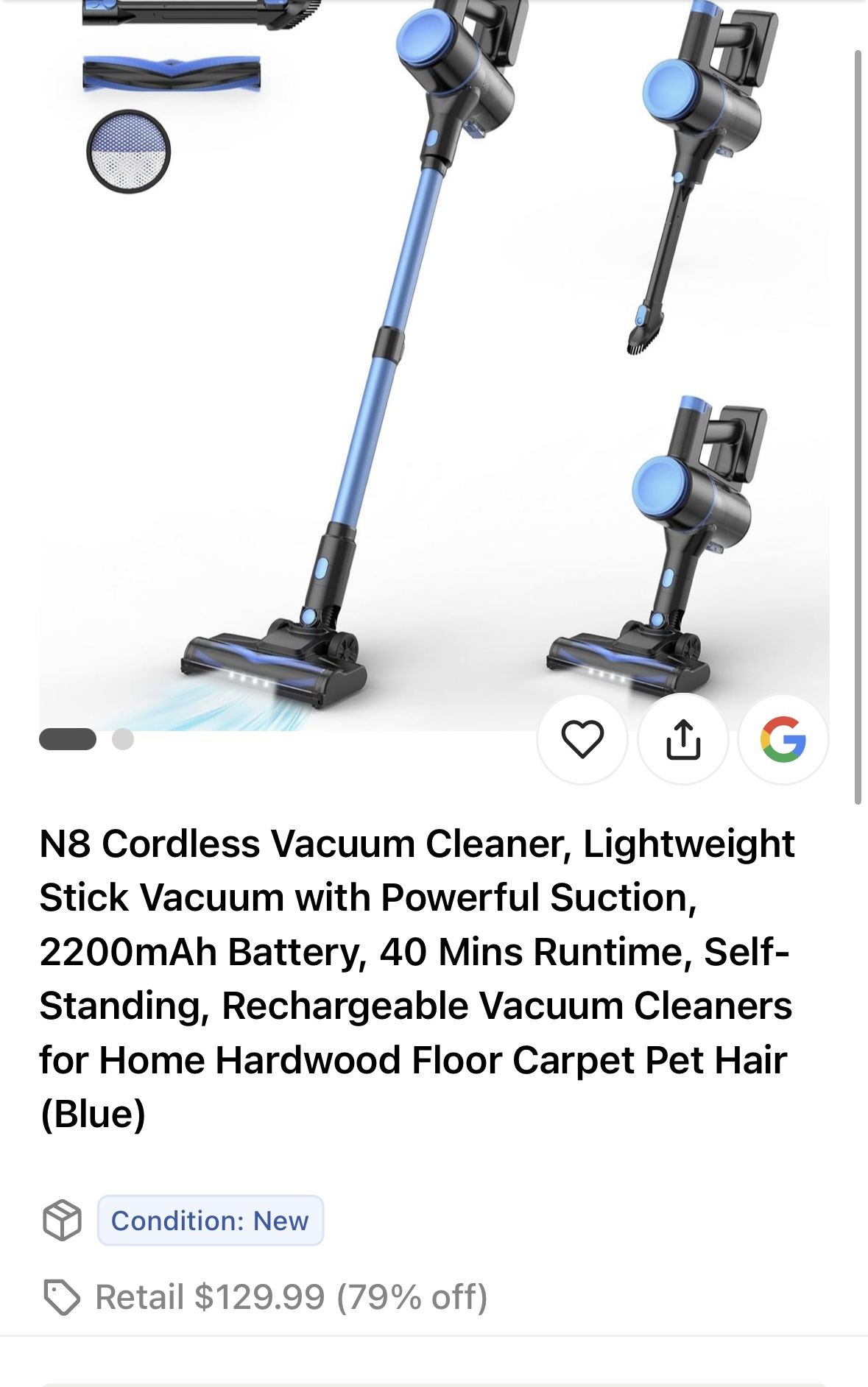 N8 Cordless Vacuum