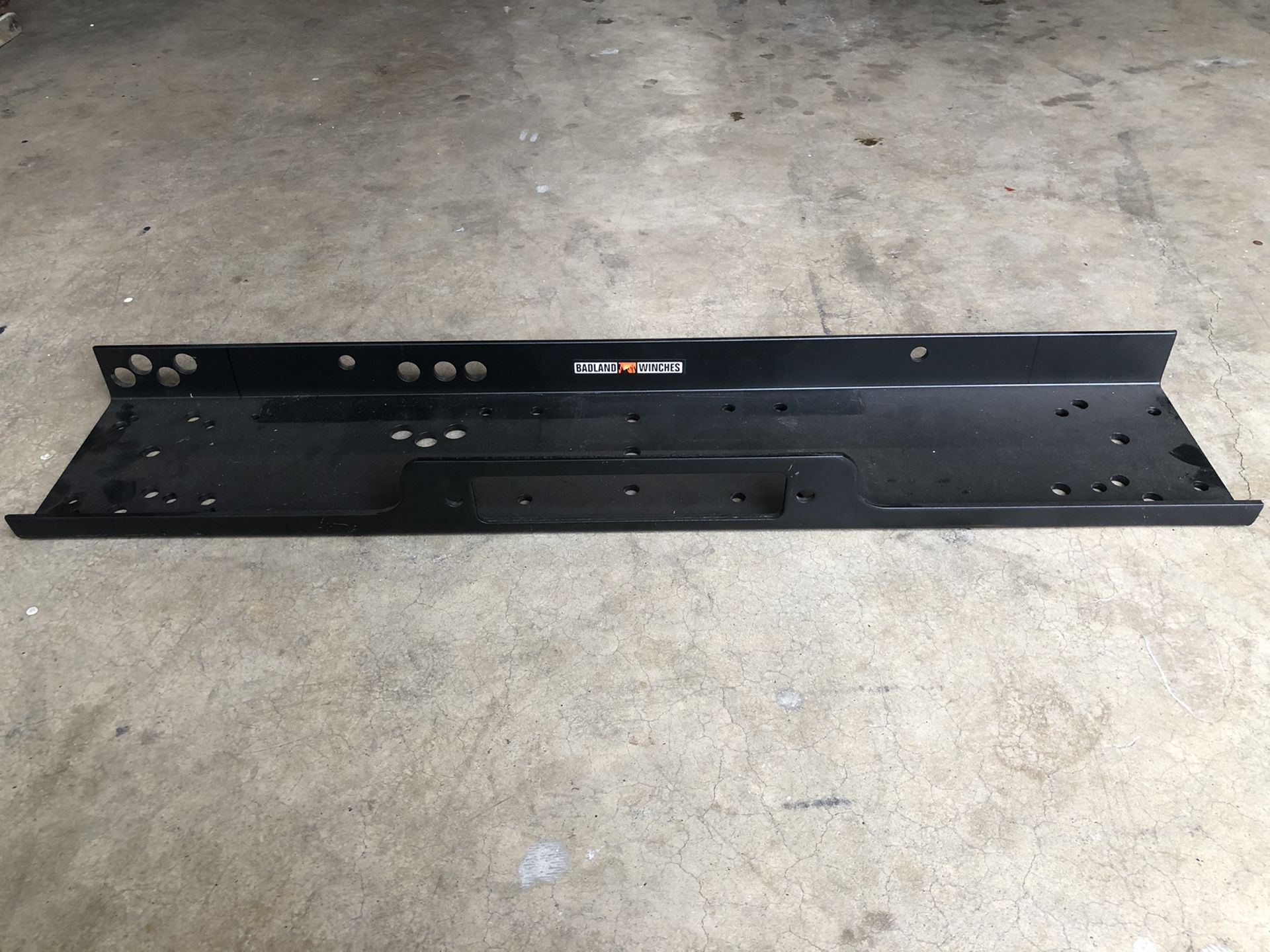 Harbor Freight Winch Plate
