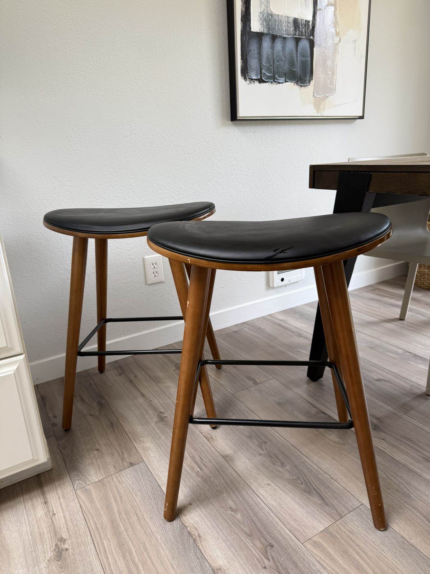 MCM Counter Stools X2