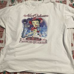 Vintage 1900’s Betty Boop New Orleans Tee