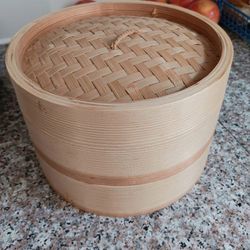 Bamboo Food Steamer 