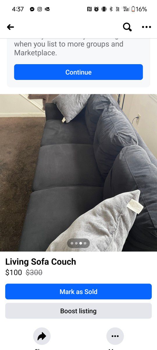 Couch - For 3 Seats