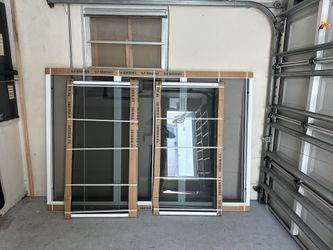 Storm Windows 90”w 62 L