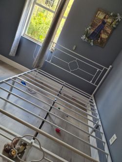 Queen size bed frame only