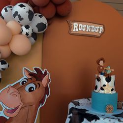 Toy Story Roundup Handmade Sign
