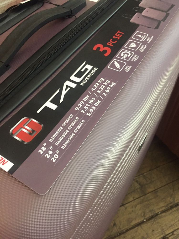 MCYs Luggage pallets, brand names, offered at 20% of retail value