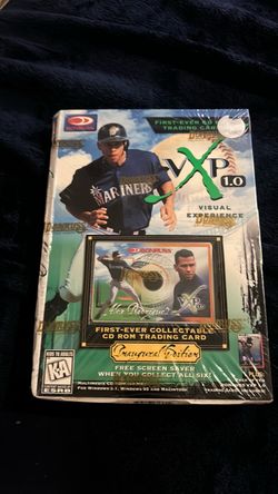 1997 Donruss VxP 1.0 Alex Rodriguez Sealed CD-ROM Trading Card Box