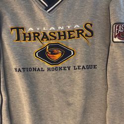 Vintage 90’s Lee Sport Atlanta Thrashers NHL Eastern Conference Sweatshirt Size XXL