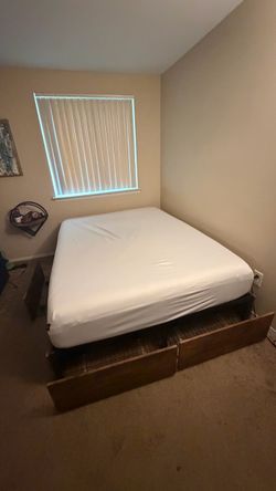 Queen Storage bed frame ONLY
