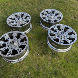 4 Gear 20x9 Truck 8 Lug Chrome Wheels