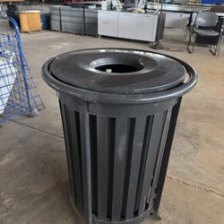 Metal Trash Bins 