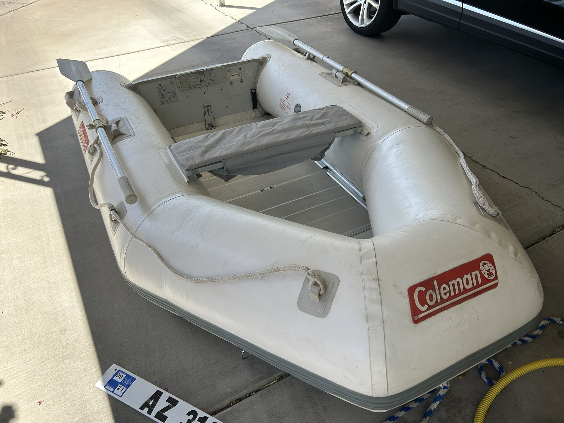Coleman 8’6” Inflatable Dinghy for Sale in Scottsdale, AZ OfferUp