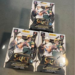 2024 Select Football Blaster Box Lot Of 3