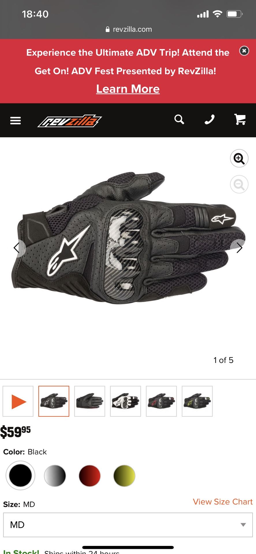 Alpinestars Gloves