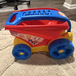 Mega Bloks Fill And Dump Wagon