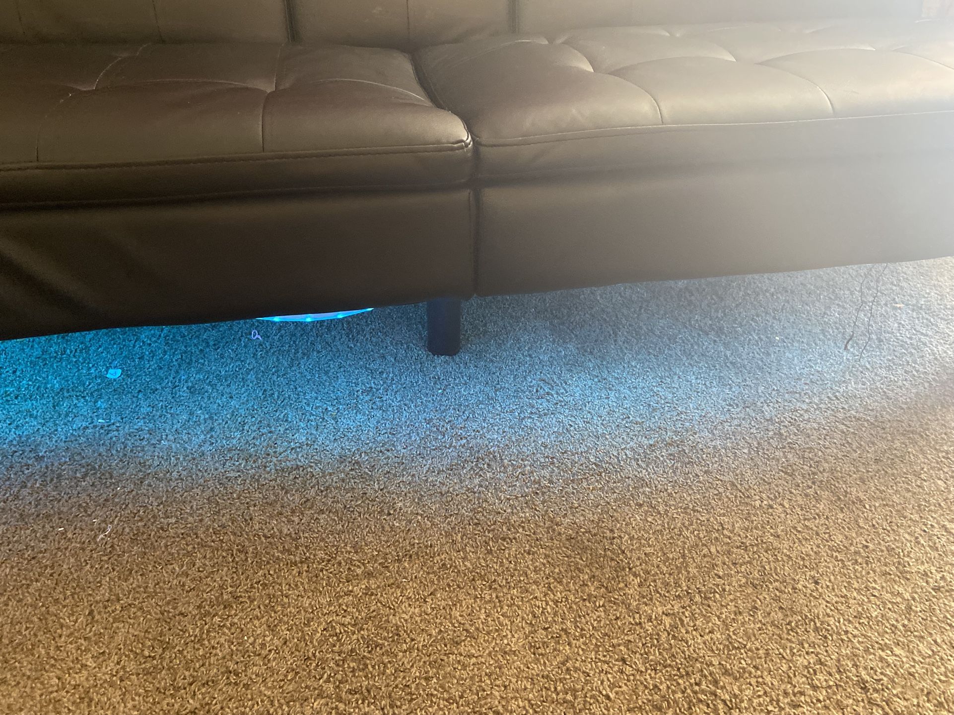 Futon Sofa Black