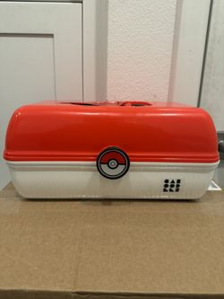 Pokémon x Target Caboodles Case Red/White