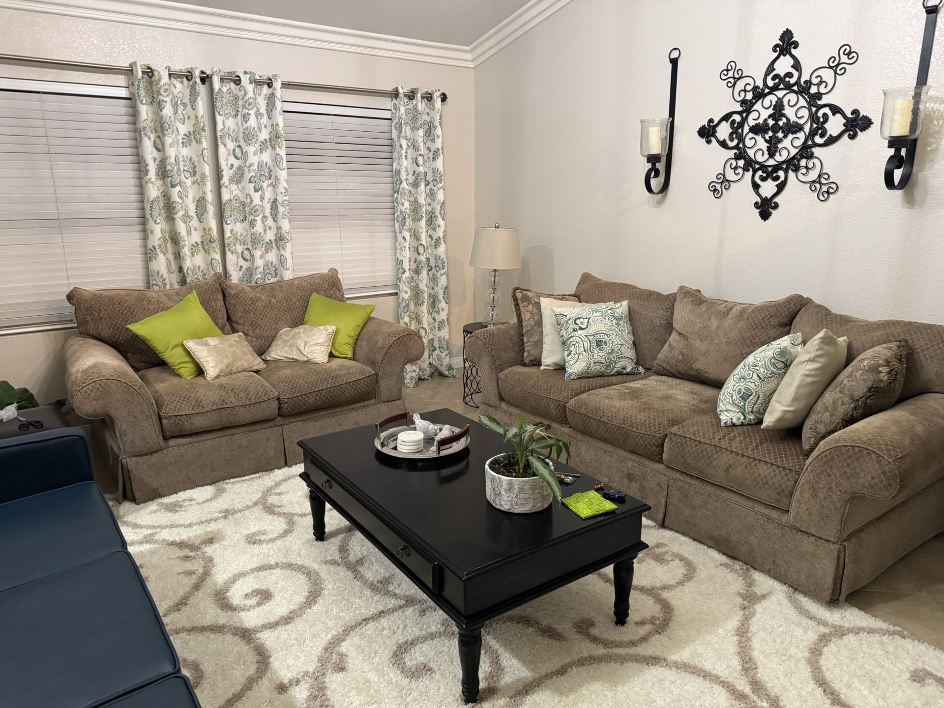 Sofa & Loveseat-$200