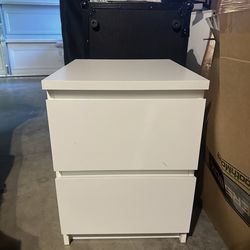IKEA Nightstands – White – Set of 2