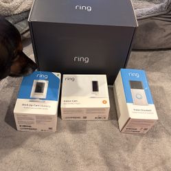 The Ring Cámaras -Video Doorbell -Indoor CAM 