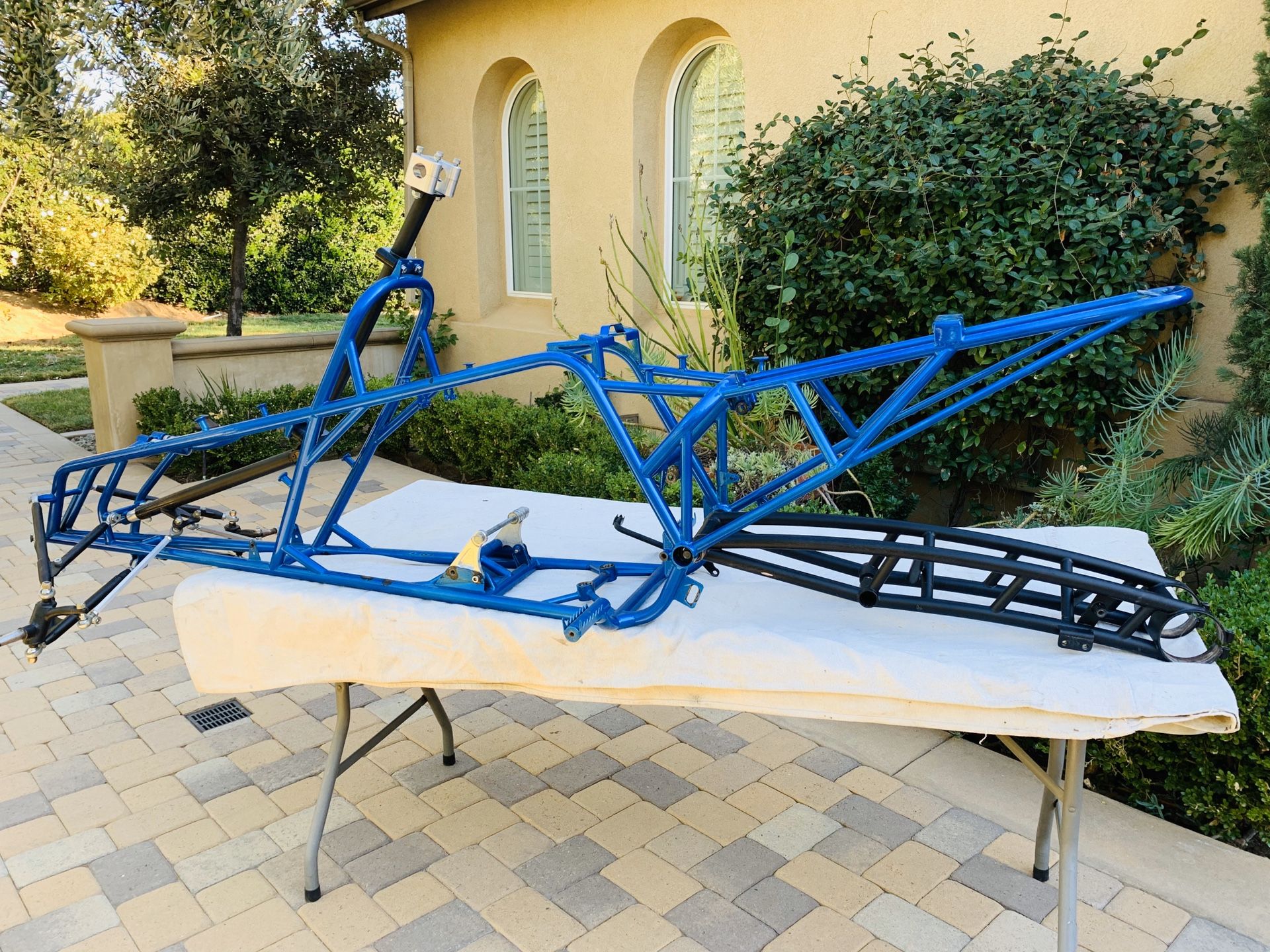 Lonestar drag chassis stretched racing frame