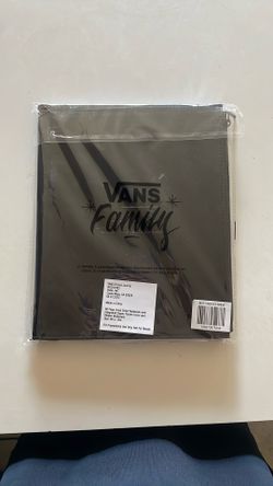 Vans Black Notebook