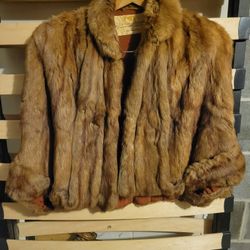 Women's Fur Shawl/coat