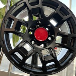 17” Trd Replica Wheels New Set Firm Price Only Wheels 