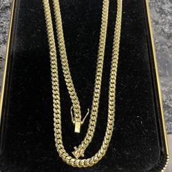 14k Solid Gold Miami Cuban 