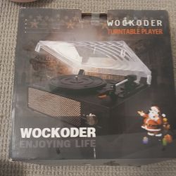 Wockoder Record Player
